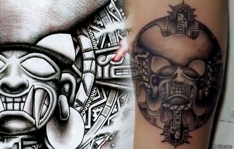 aztec 3d tattoos