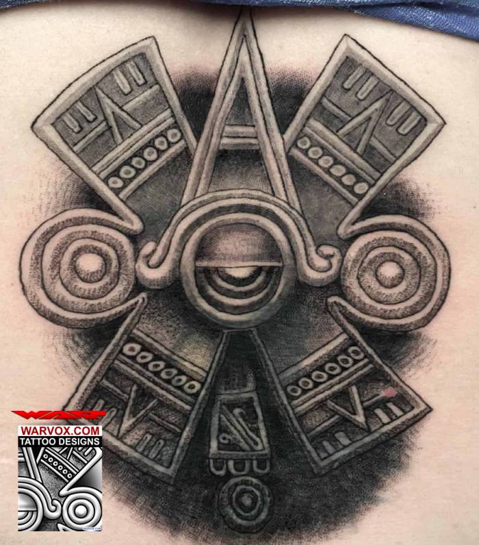 Tattoo Photo Gallery - ₪ AZTEC TATTOOS ₪ Warvox Aztec Mayan Inca Tattoo Designs