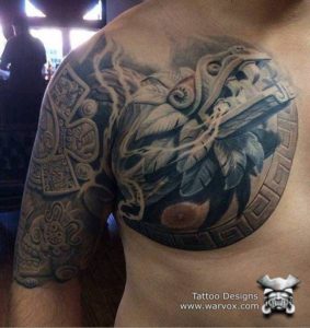 Quetzalcoatl kukulkan Serpent God Tattoo - Aztec Tattoo Ideas