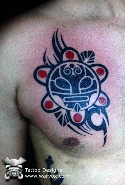 busto borroso Uganda Tribal Sun Taino Tattoo - ₪ AZTEC TATTOOS ₪ Warvox Aztec Mayan Inca Tattoo  Designs