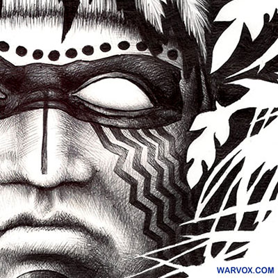 Cacique Taino Face Mask
