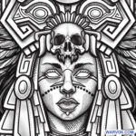Aztec Warrior Princess Tattoo - ₪ AZTEC TATTOOS ₪ Warvox Aztec Mayan ...