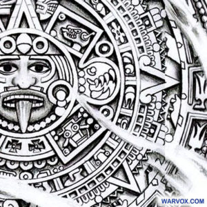 Aztec calendar Tattoo Design - ₪ AZTEC TATTOOS ₪ Warvox Aztec Mayan Inca Tattoo Designs