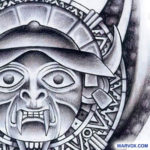 Tlaloc Maya Tattoo Design - ₪ AZTEC TATTOOS ₪ Warvox Aztec Mayan Inca ...