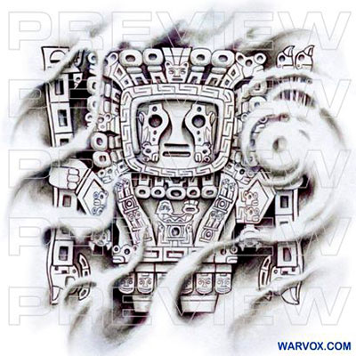 peruvian inca tattoo designs