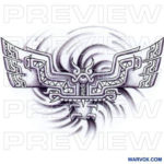 The Bat Tattoo Design