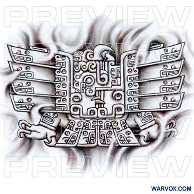 stone eagle tattoo design warvox