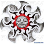 Sun Under the Skin Tattoo