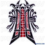 Tribal Eagles Tattoo Design