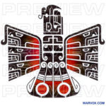 Tribal Eagle Tattoo Design