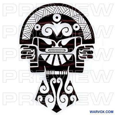 tumi tribal tattoo knife design warvox