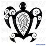 Tribal Turtle Tattoo Designs