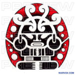 Tribal Priest Tattoo Design