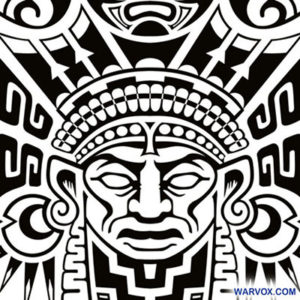 Aztec Tribal Tattoo Design - ₪ AZTEC TATTOOS ₪ Warvox Aztec Mayan Inca ...