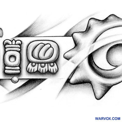 FAITH Mayan Glyphs Tattoo Design D - ₪ AZTEC TATTOOS ₪ Warvox Aztec ...