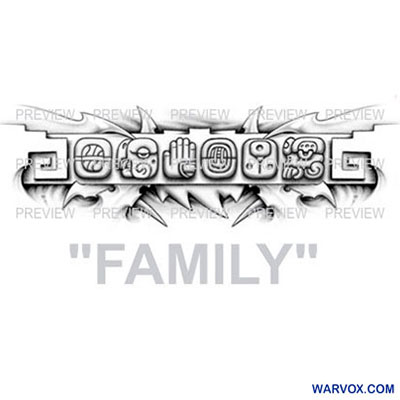 aztec symbols for family