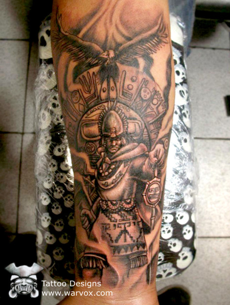 Peru Crest Tattoo | Ancient Tattoo Inspiration