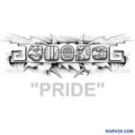 pride mayan glyphs tattoo design