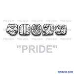 pride mayan glyphs tattoo design