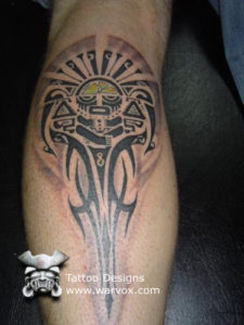 Priest Tribal Aztec Tattoo Design - ₪ AZTEC TATTOOS ₪ Warvox Aztec ...